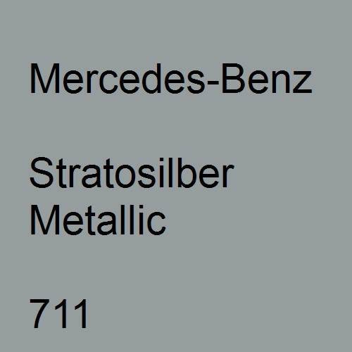 Mercedes-Benz, Stratosilber Metallic, 711.